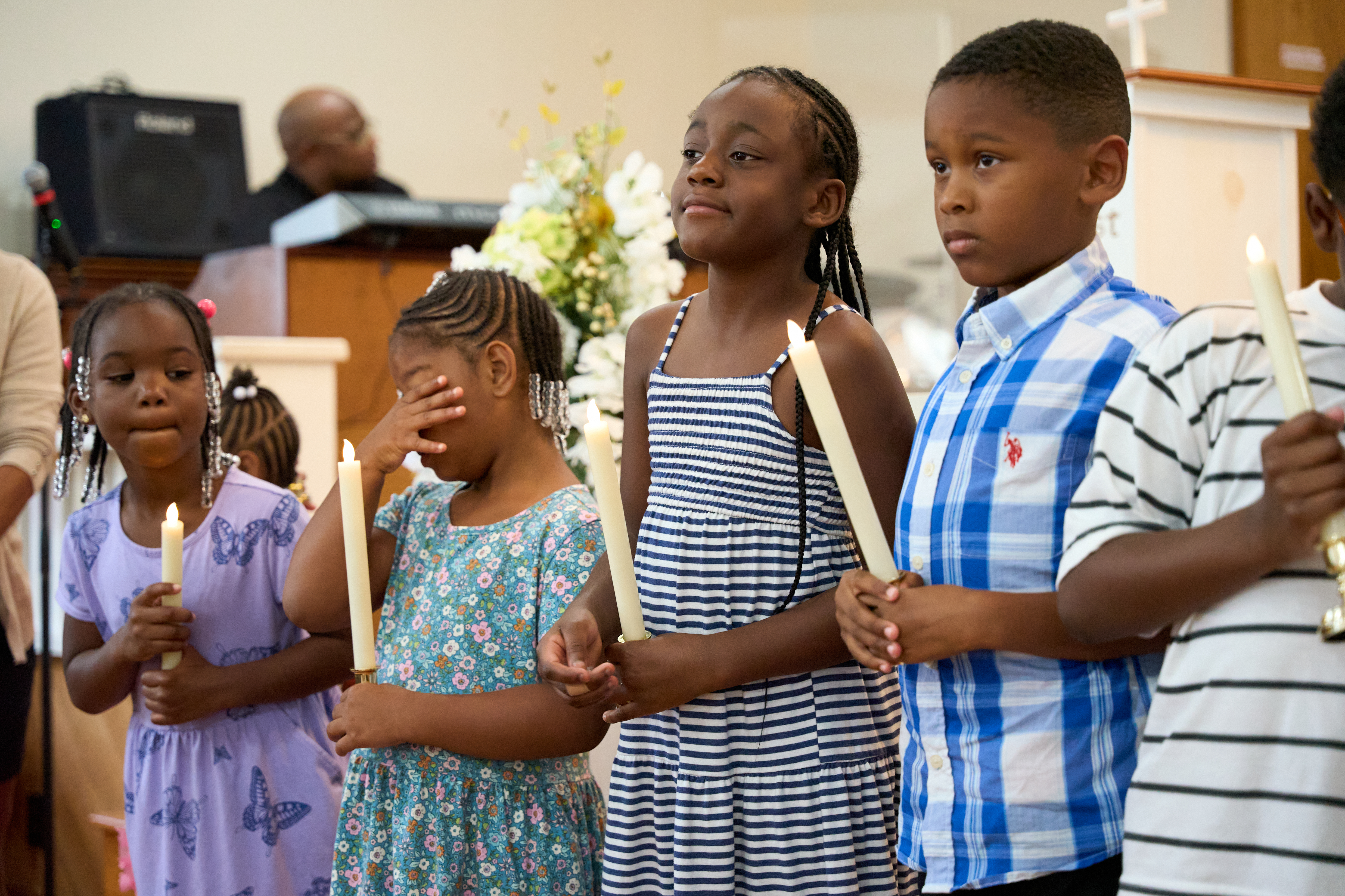 Children Worshipping