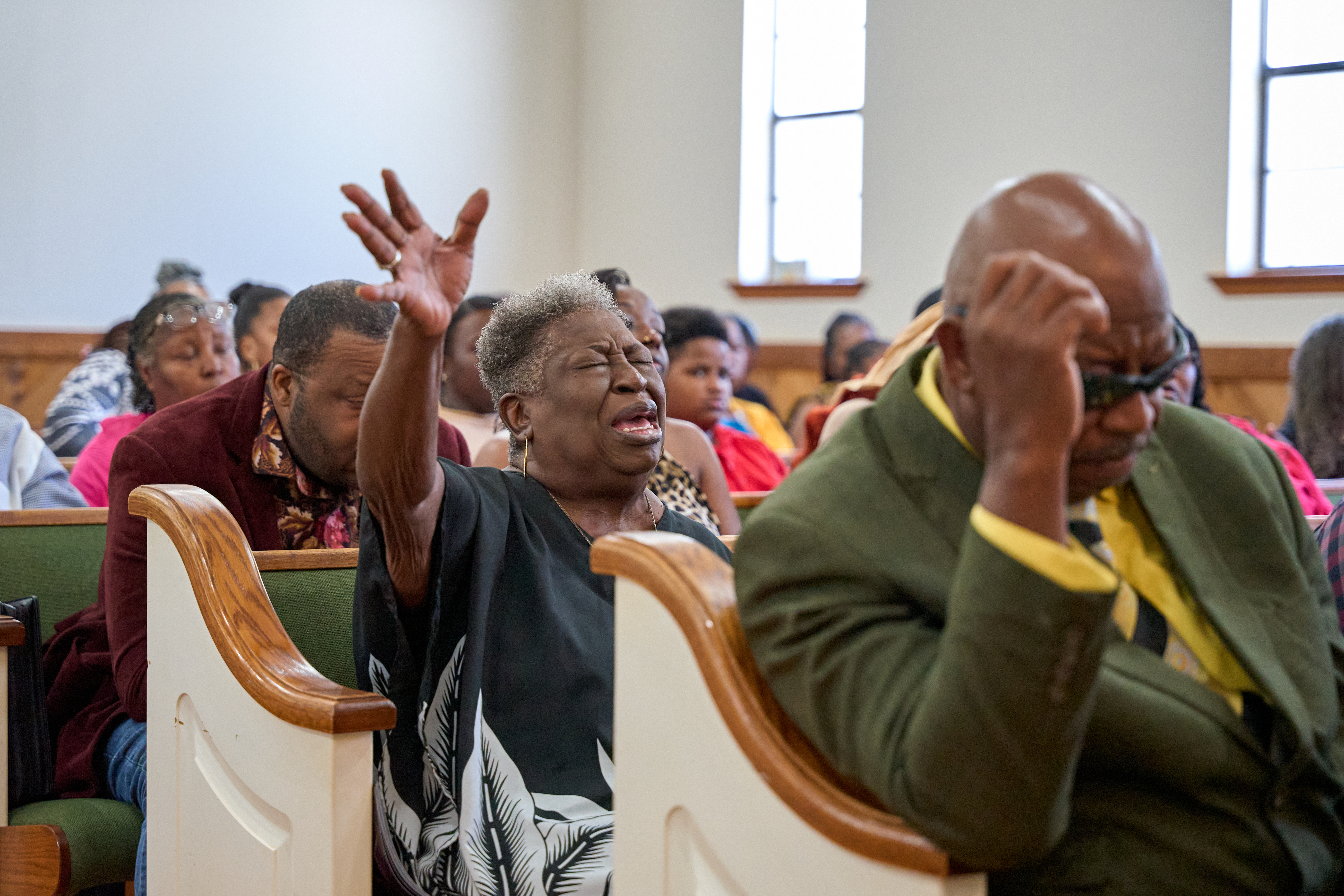 Congregation gathered for worship